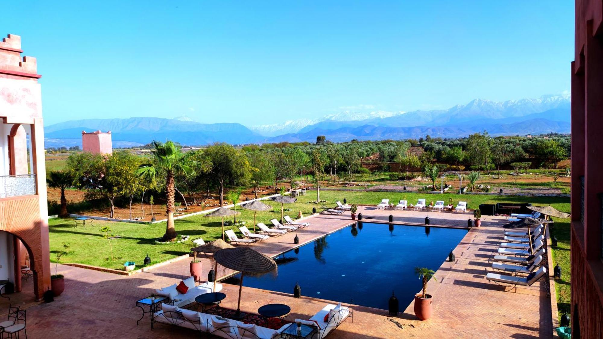 Kasbah Caracalla Aït Zat Esterno foto