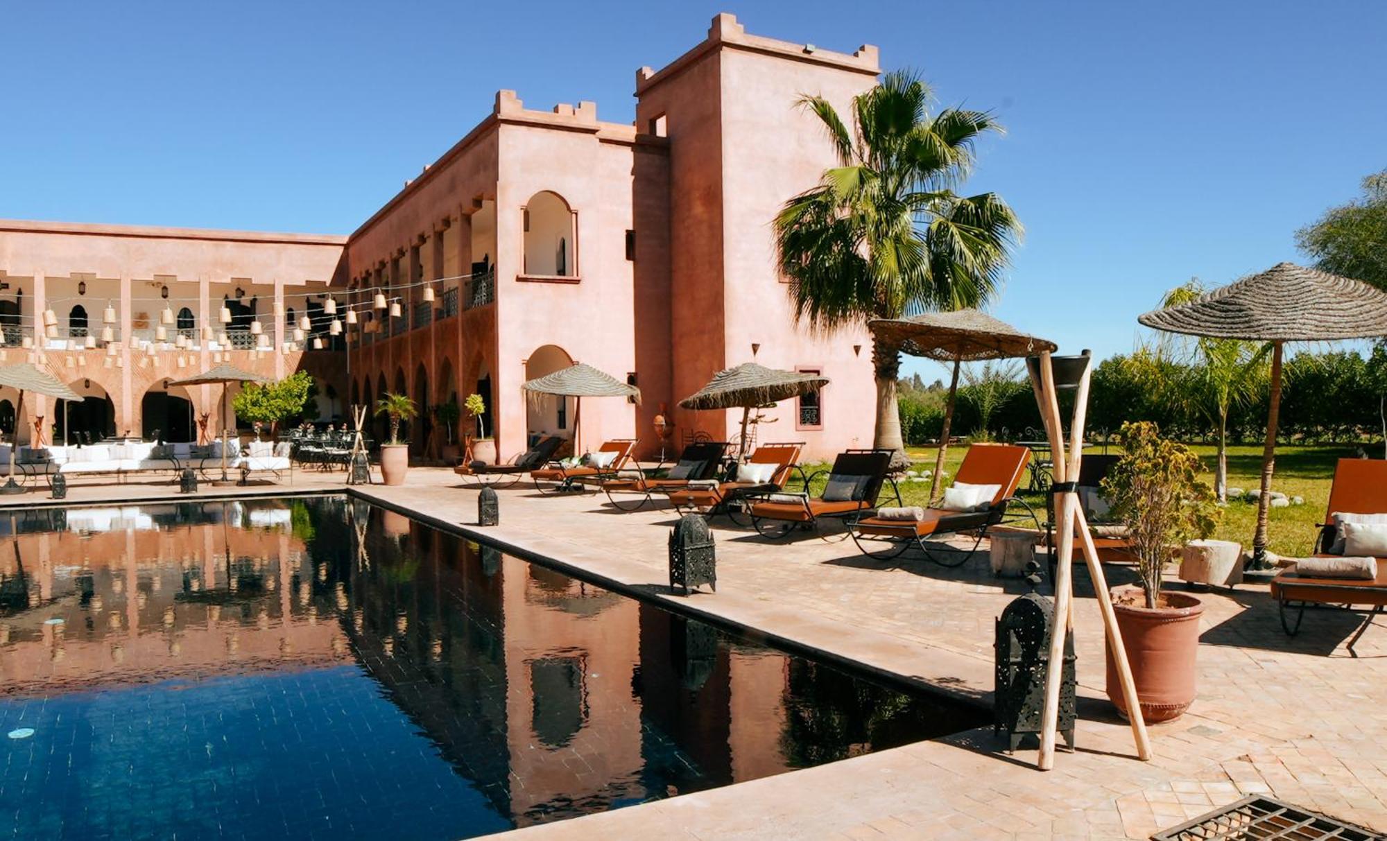 Kasbah Caracalla Aït Zat Esterno foto